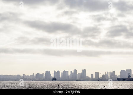 Ville de San Diego et le port. San Diego, Californie. Banque D'Images