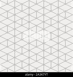 Design graphique simple. Points noirs sur fond blanc. Des lignes vectorielles avec des points Illustration de Vecteur