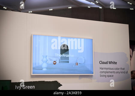 Berlin, Allemagne - Septembre 5th, 2019 : Samsung le châssis à l'IFA 2019 Banque D'Images