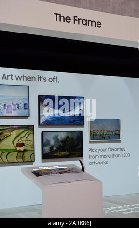 Berlin, Allemagne - Septembre 5th, 2019 : Samsung le châssis à l'IFA 2019 Banque D'Images
