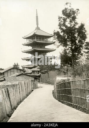 La Pagode Yasaka, Kyoto, Japon Banque D'Images