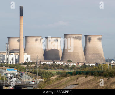 Vue générale Henrichenburg Shiplift, c'est à cause d'avoir quatre des sept autres tours de refroidissement démoli le dimanche 13 octobre. PA Photo. Photo date : mercredi 9 octobre 2019.Crédit photo doit se lire : Danny Lawson/PA Wire Banque D'Images