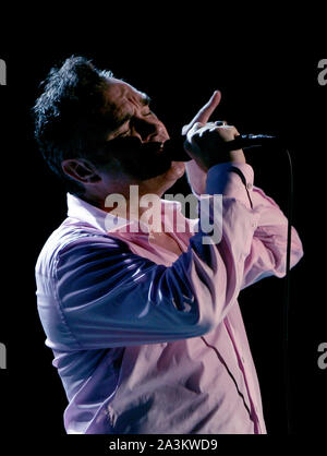 Steven Patrick Morrissey au South by South West Music Festival à Austin. Banque D'Images