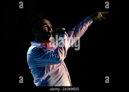 Steven Patrick Morrissey au South by South West Music Festival à Austin. Banque D'Images