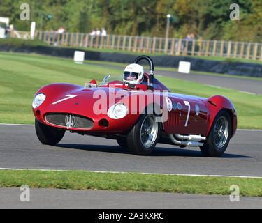 Conrad Ulrich, Maserati 300S, mars Freddie Memorial Trophy, voitures de sport, de 1952 à 1955, Goodwood Revival 2019, septembre 2019, automobiles, voitures, cria Banque D'Images