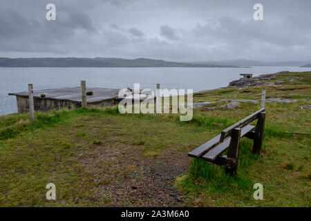 Sentier Naval Loch Ewe Poolewe Wester Ross Highland Ecosse Banque D'Images