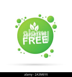 L'Aspartame gratuitement grunge sur fond blanc, stock vector illustration Illustration de Vecteur