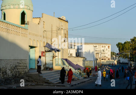 DJIBOUTI , mosquée / DSCHIBUTI, Moschee in der Altstadt Banque D'Images