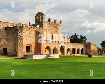 Couvent de sisal dans la ville magique d'Izamal, Mexique Banque D'Images