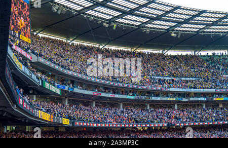 2019 Australian Rules Football League AFL Grand Final une plus grande Western Sydney KY Richmond au terrain de cricket de Melbourne MCG Victoria en Australie. Banque D'Images