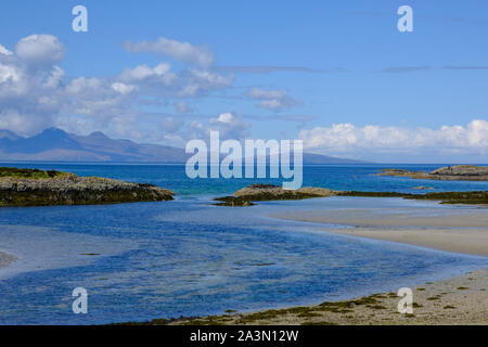 Plage de Traigh Lochaber Arisaig Inverness Ecosse Highland Banque D'Images