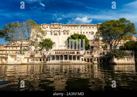 Complexe City Palace. Udaipur, Rajasthan, Inde Banque D'Images