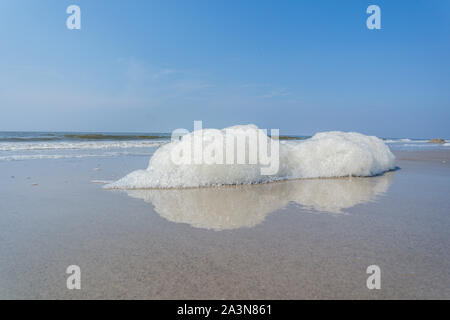 Les vagues de la mer du Nord Banque D'Images