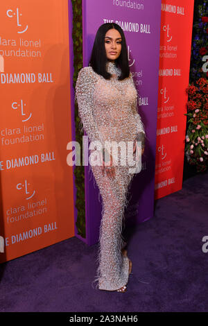 5e édition de la Fondation Lionel Clara Diamond Ball, arrivées, Cipriani Wall Street, New York, USA - 12 Sep 2019 - Kehlani Banque D'Images