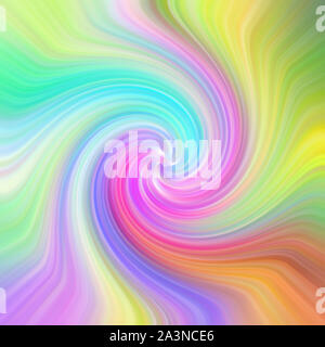 Résumé brillant couleur vague psychédélique. Banque D'Images