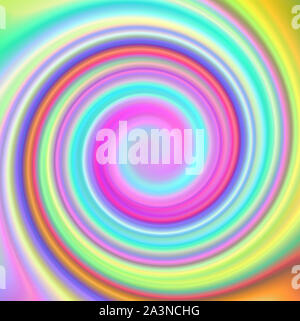 Abstract swirl arc-en-ciel multicolores de fond psychédélique. Banque D'Images