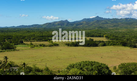 Vallée des moulins à sucre à Cuba Banque D'Images