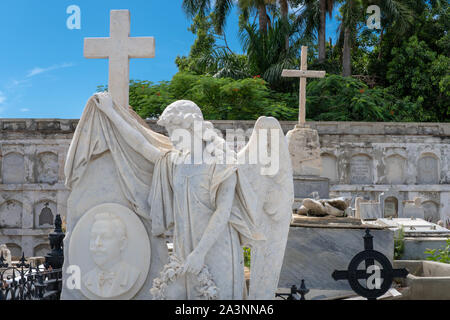 Cementerio de Reina (Queen's) cimetière à Cienfuegos, Cuba Banque D'Images