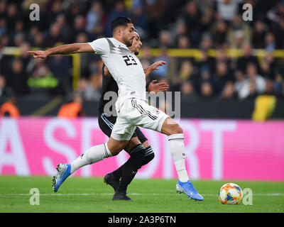 Dortmund, Allemagne. 09Th Oct, 2019. duels, duel Emre pouvez (Allemagne) et Roberto Pereyra (ARG). GES/football/matchs amicaux : Allemagne - Argentine, 09.10.2019 Le football : match amical : l'Allemagne contre l'Argentine, Dortmund, le 9 octobre 2019 | Conditions de crédit dans le monde entier : dpa/Alamy Live News Banque D'Images