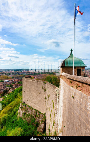 Citadelle de Besançon à Bourgogne Franche Comte région Banque D'Images
