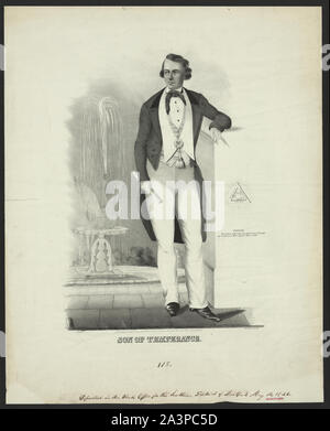 Fils de temperance / E. Forbes del. Lith. de John H. Hall, Alb. Banque D'Images