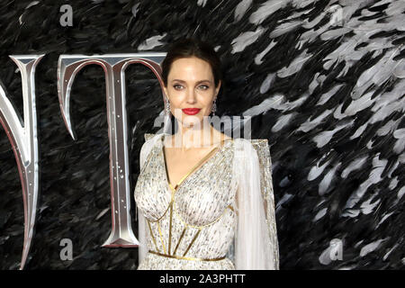 Angelina Jolie : maléfique, maîtresse du Mal - première européenne, BFI IMAX Waterloo, London, UK, 09 octobre 2019, photo de Richard Goldschmidt Banque D'Images