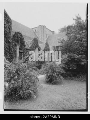 L'église Saint Luc, Forest Hills, Long Island, New York. Banque D'Images