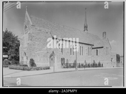 La Lutheran Church, Kimball Ave., Yonkers, New York. Banque D'Images