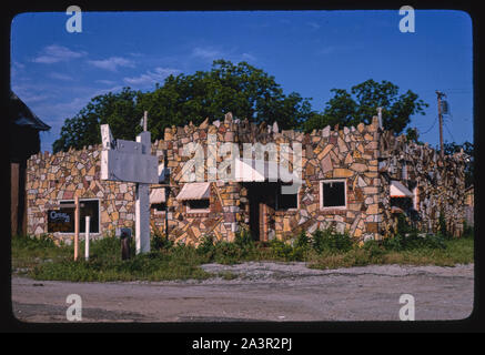 Restaurant Pierre, angle 2, route 77, Pauls Valley, California Banque D'Images