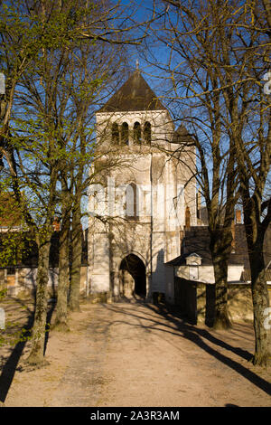 Église, Saint-Aignan sur Cher, France Banque D'Images