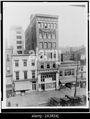 Les magasins et les immeubles de bureaux dans le bloc 500 de la 11e Rue, N.W., Washington, D.C. Banque D'Images