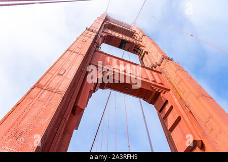 Autre vue du Golden Gate Bridge, San Francisco Banque D'Images