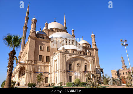 Mosquée de Muhammad Ali Pasha. Le Caire, Egypte Banque D'Images