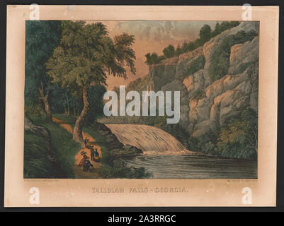Tallulah Falls--Géorgie Banque D'Images