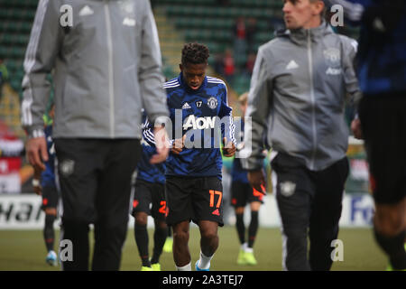 La Haye, Pays-Bas - 3 octobre 2019 : Fred (Manchester United) photographié au cours de la 2019-2020 UEFA Europa League Group L match. Banque D'Images