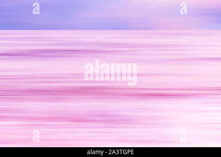 Magnifique cadre plein de couleur d'un paysage marin dans blurred motion. Banque D'Images