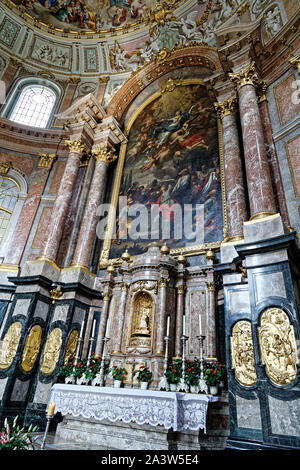 Ettal, Allemagne. 8 Août, 2019. L'Abbaye Bénédictine d'Ettal fondée en 1330 par l'Empereur Louis le bavarois près de la ville d'Oberammergau Banque D'Images