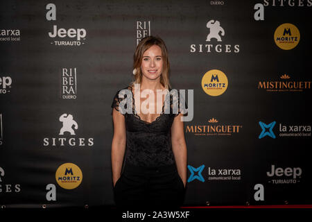 Goya Toledo en la alfombra roja del Festival de cine fantástico de Cataluña España 10/10/2019 Banque D'Images