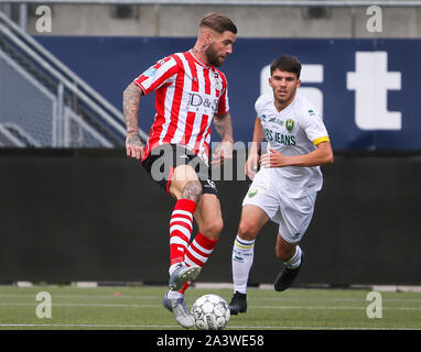 10-10-2019 : : * ADO La Haye v Sparta Rotterdam : Den Haag 2019 Oefenwedstrijd - 2020, L-R, Lars Veldwijk : Crédit Photos Pro/Alamy Live News Banque D'Images