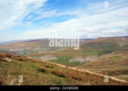 Vue de Pennine, Cumbria, Eden Valley Banque D'Images