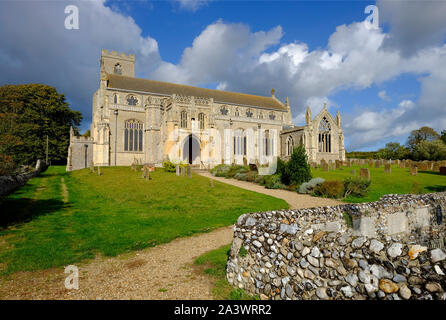 St Margaret's Church, le CLAJ-next-the-Sea, North Norfolk, Angleterre Banque D'Images