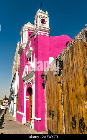 Cirineo Chapelle à Puebla, Mexique Banque D'Images