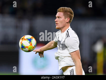 Marcel Halstenberg (Allemagne). GES / football / matchs amicaux : Allemagne - Argentine, Football 09.10.2019 : match amical : l'Allemagne contre l'Argentine, Dortmund, le 9 octobre 2019 dans le monde d'utilisation | Banque D'Images