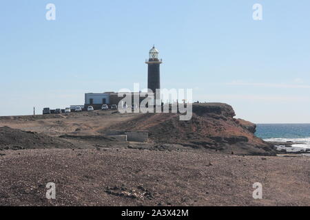 Phare de Punta Jandia, Fuerteventura, Espagne Banque D'Images