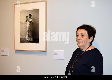 Guanajuato, Guanajuato. 09 agosto 2019. La fotógrafa Graciela Iturbide presenta su exposición "Cuando habla la luz', que se compone de 150 piezas en el museo Conde Rul, dentro de la edición 47 del Festival Internacional Cervantino. Foto : Rafael Montero/DAMMPHOTO Banque D'Images