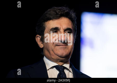 Trento, Italie. 10 Oct, 2019. RCS MediaGroup le président URBANO CAIRO assiste à '' 'Le Festival dello Sport' à Trento, Italie. Credit : James/Gasperotti ZUMA Wire/Alamy Live News Banque D'Images