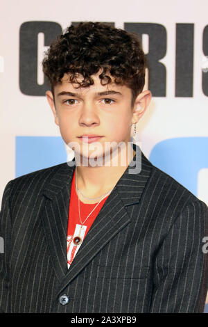 Noah Jupe, Le Mans 66 Premiere, BFI London Film Festival, Leicester Square, Londres, Royaume-Uni, 10 octobre 2019, photo de Richard Goldschmidt Banque D'Images