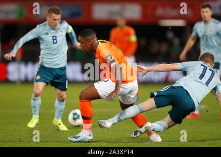 Rotterdam, Pays-Bas. 10 Oct, 2019. ROTTERDAM, 10-10-2019, le stade De Kuip, qualificatif Euro Pays-bas contre l'Irlande du Nord. Au cours de la partie, les Pays-Bas contre l'Irlande du Nord : Crédit Photos Pro/Alamy Live News Banque D'Images