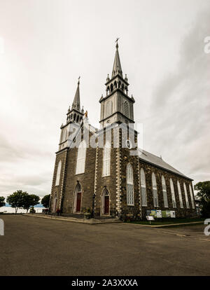 L'église Saint-Roch-des-Aulnaies, Québec, CA Banque D'Images