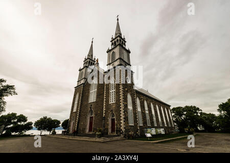 L'église Saint-Roch-des-Aulnaies, Québec, CA Banque D'Images